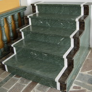 green grnaite stair tread