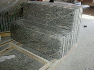 China Juparana granite stair step