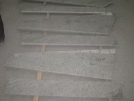 Kashmire White granite step slabs